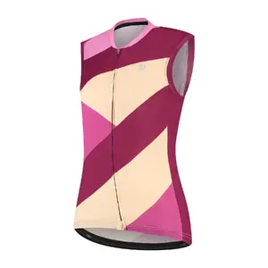 MARA Silhouette Fietsshirt Mouwloos Lila