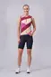 MARA Silhouette Fietsshirt Mouwloos Lila Dames