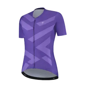 MARA Silhouette Fietsshirt Korte Mouwen Lavendel