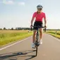 MARA Elan Fietsshirt Korte Mouwen Magenta Dames