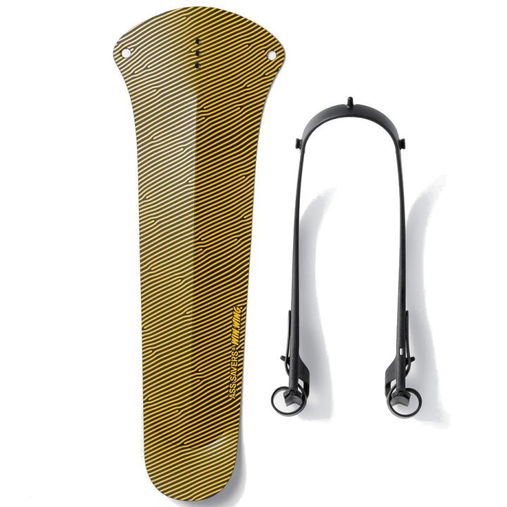 ASS SAVERS Mini Achterspatbord WGS-2 Win Wing Gravel Goud