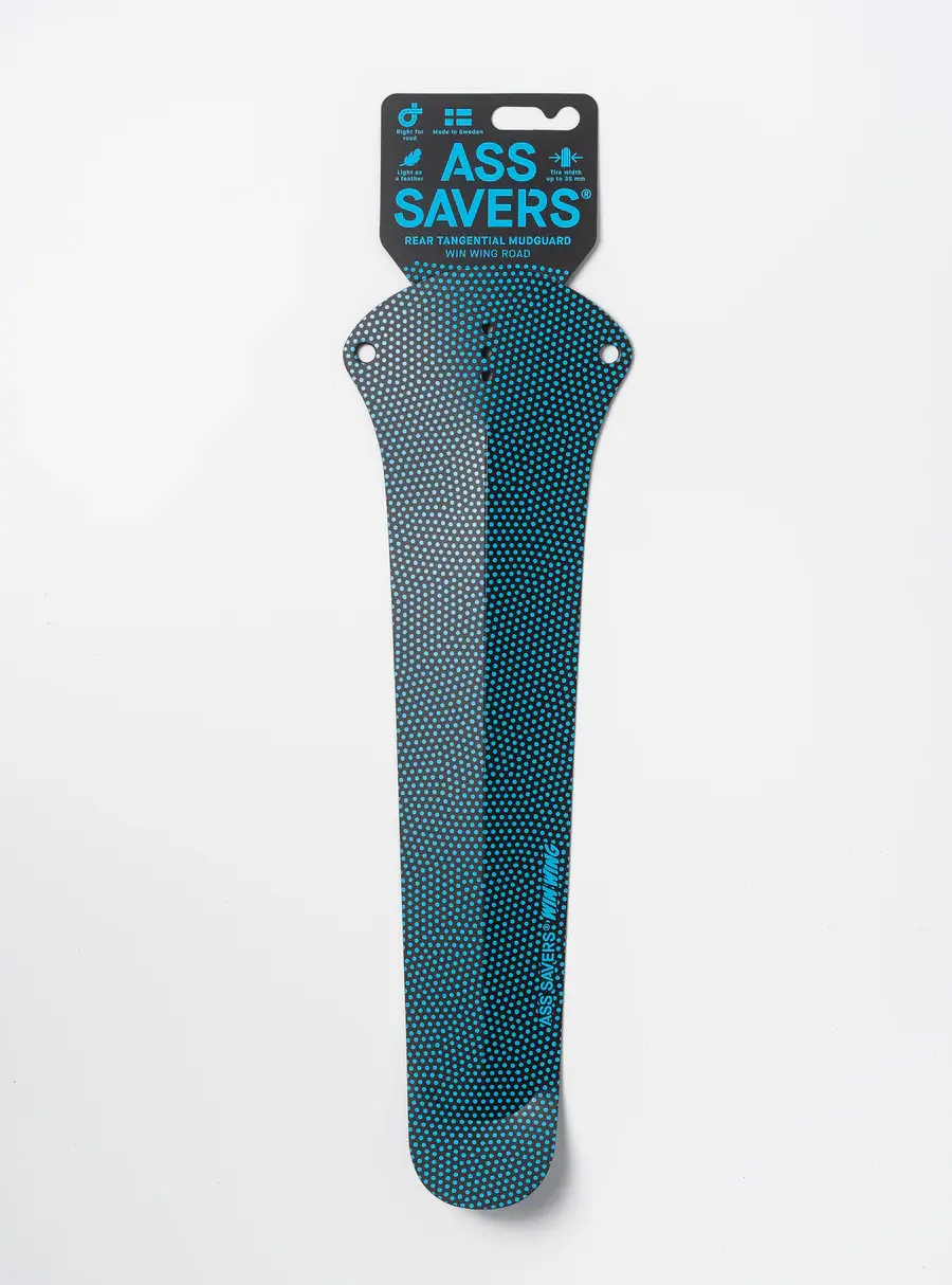 ASS SAVERS Mini Achterspatbord WRS-2 Win Wing Road Blauw