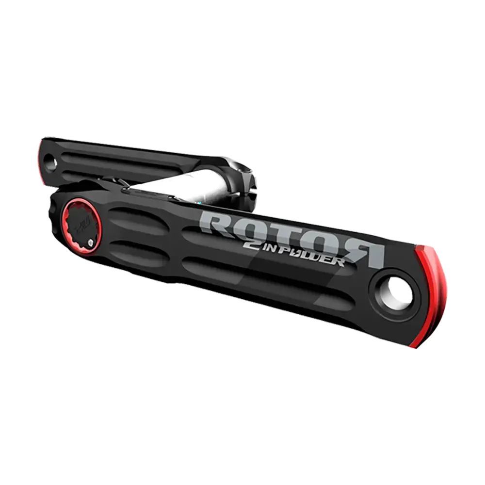 Rotor 2INpower DirectMount Crank Vermogensmeter Zwart/Rood