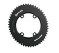 Rotor Q Ring Aero BCD110 x 4 Kettingblad Buiten Zwart