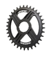Rotor Q Ring SH1X12 Oval MTB Kettingblad Zwart