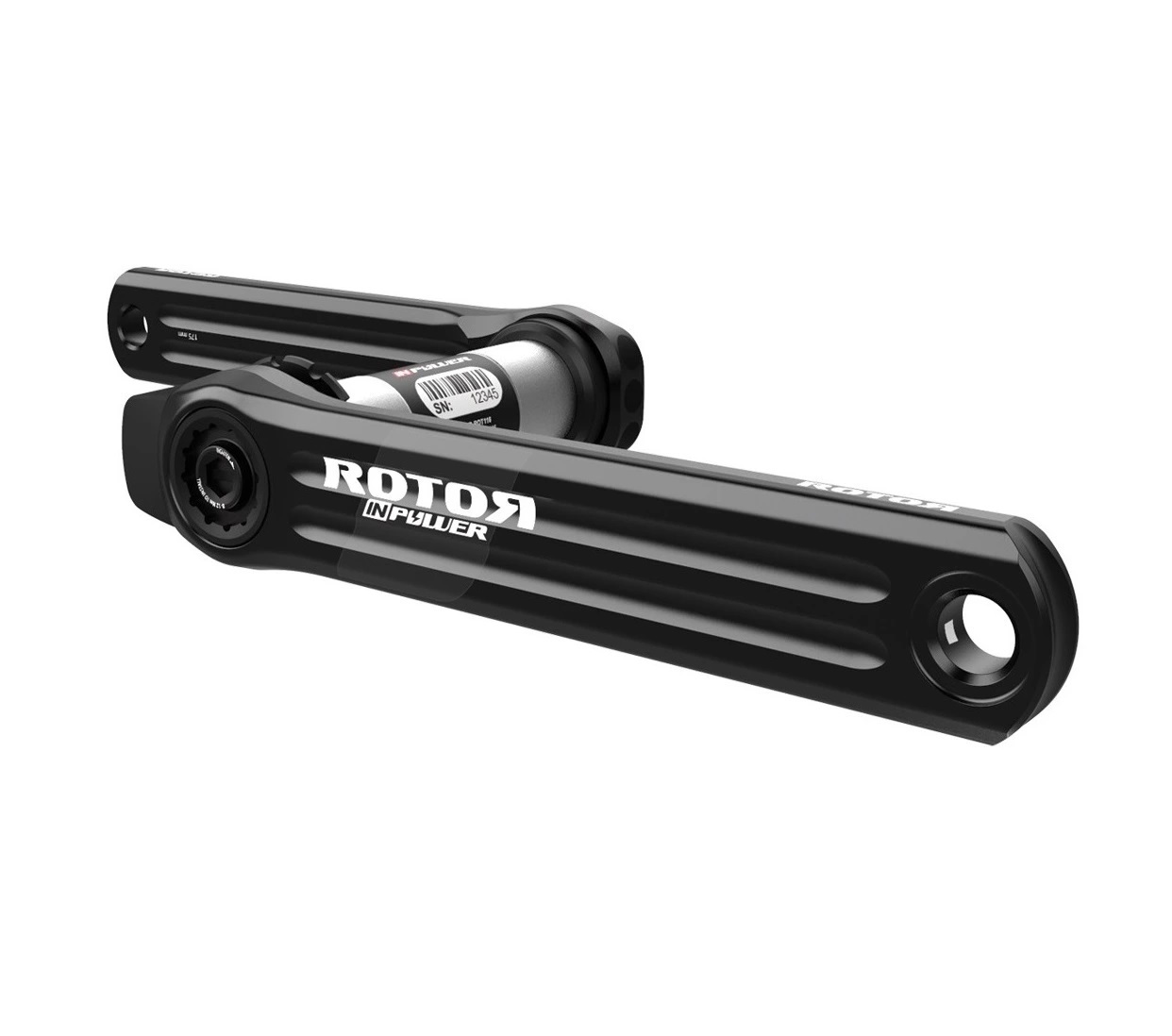 Rotor INpower Direct Mount V3 Crank Vermogensmeter Zwart