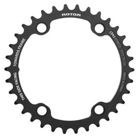 Rotor SRAM AXS Kettingblad Rond BCD110X4 Binnen Zwart