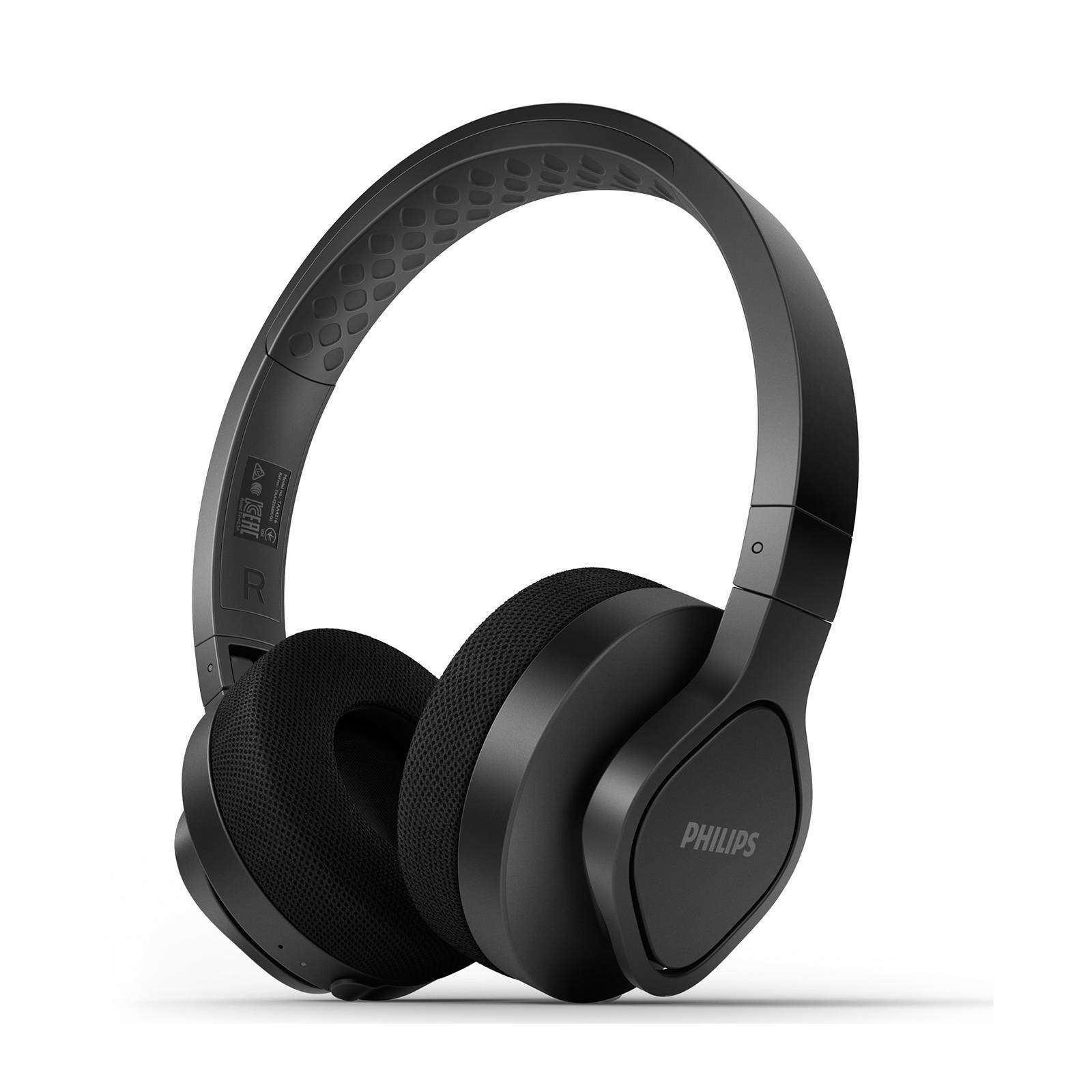 Philips GO Sports Bluetooth Onear Koptelefoon Zwart