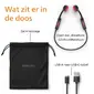 Philips GO Sports Open Ear Koptelefoon Zwart/Rood