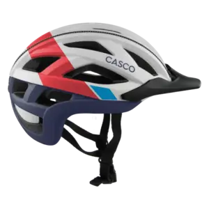 Casco CUDA MTB Fietshelm Wit/Rood/Blauw