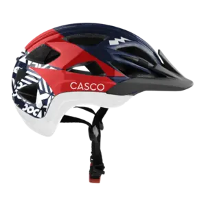 Casco ACTIV NextGen Kinder Fietshelm Blauw/Rood/Wit