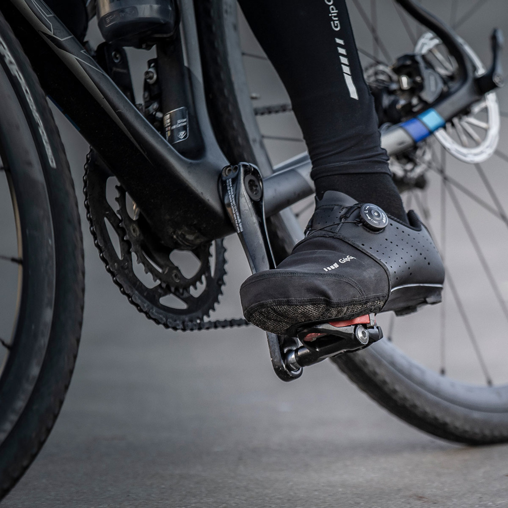 GripGrab Windproof Toe Cover Zwart