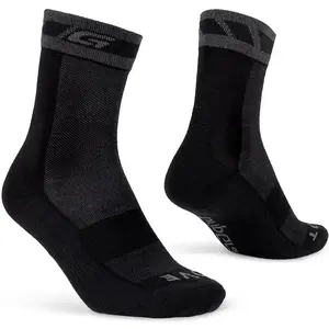 GripGrab Merino Winter Sokken Zwart