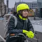 GripGrab Helmet Cover Hi-Vis Fluor Geel
