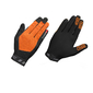 GripGrab Vertical InsideGrip Zomer Fietshandschoenen Lange Vingers Fluo Oranje