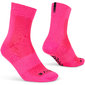 GripGrab  Lightweight SL Summer Fietssokken Hi-Vis Roze