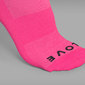 GripGrab Lightweight SL Summer Korte Fietssokken Hi-Vis Roze