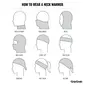 GRIPGRAB Multifunctionele Neck Warmer Zwart — afbeelding 4