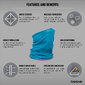 GripGrab Multifunctionele Neck Warmer Blauw