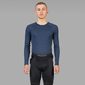 GripGrab Ride Thermal Thermoshirt Lange Mouwen Blauw