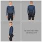 GripGrab Ride Thermal Thermoshirt Lange Mouwen Blauw