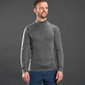 GripGrab Merino Bamboo 1/2 Zip Thermoshirt Lange Mouwen Grijs