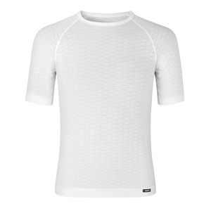 GripGrab Expert Seamless Ondershirt Korte Mouwen Wit