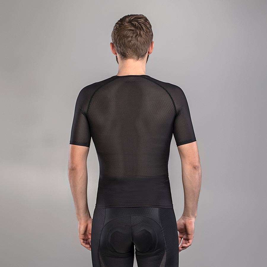 GripGrab Ultralight Mesh Ondershirt Korte Mouwen Zwart