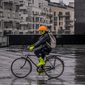 GripGrab Waterproof Helmet Cover Hi-Vis Fluo Oranje