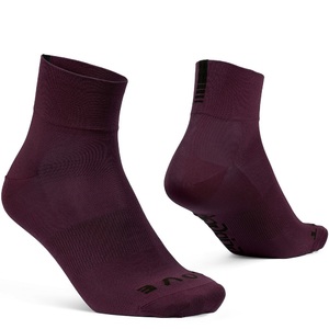 GripGrab Lightweight SL Summer Korte Fietssokken Donkerrood