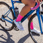 GripGrab Lightweight Airflow Short Fietssokken Hi-Vis Roze