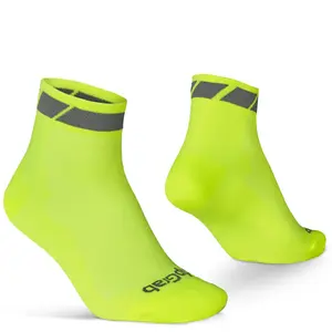 GripGrab Classic Summer Lage Sokken Hi-Vis Geel