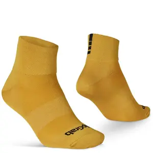 GripGrab Lightweight SL Summer Korte Fietssokken Geel