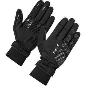 GripGrab Ride II Windproof Winter Fietshandschoenen Zwart