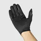 GripGrab Rebel MTB Zomer Fietshandschoenen Lange Vingers Zwart