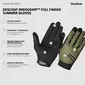 GripGrab Descent Guarded MTB Zomer Fietshandschoenen Lange Vingers Olijfgroen