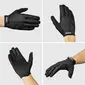 GripGrab Ride RC Lite Padded MTB Zomer Fietshandschoenen Lange Vingers Zwart