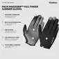 GripGrab PACR InsideGrip MTB Zomer Fietshandschoenen Lange Vingers Zwart
