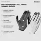 GripGrab PACR InsideGrip MTB Zomer Fietshandschoenen Lange Vingers Wit
