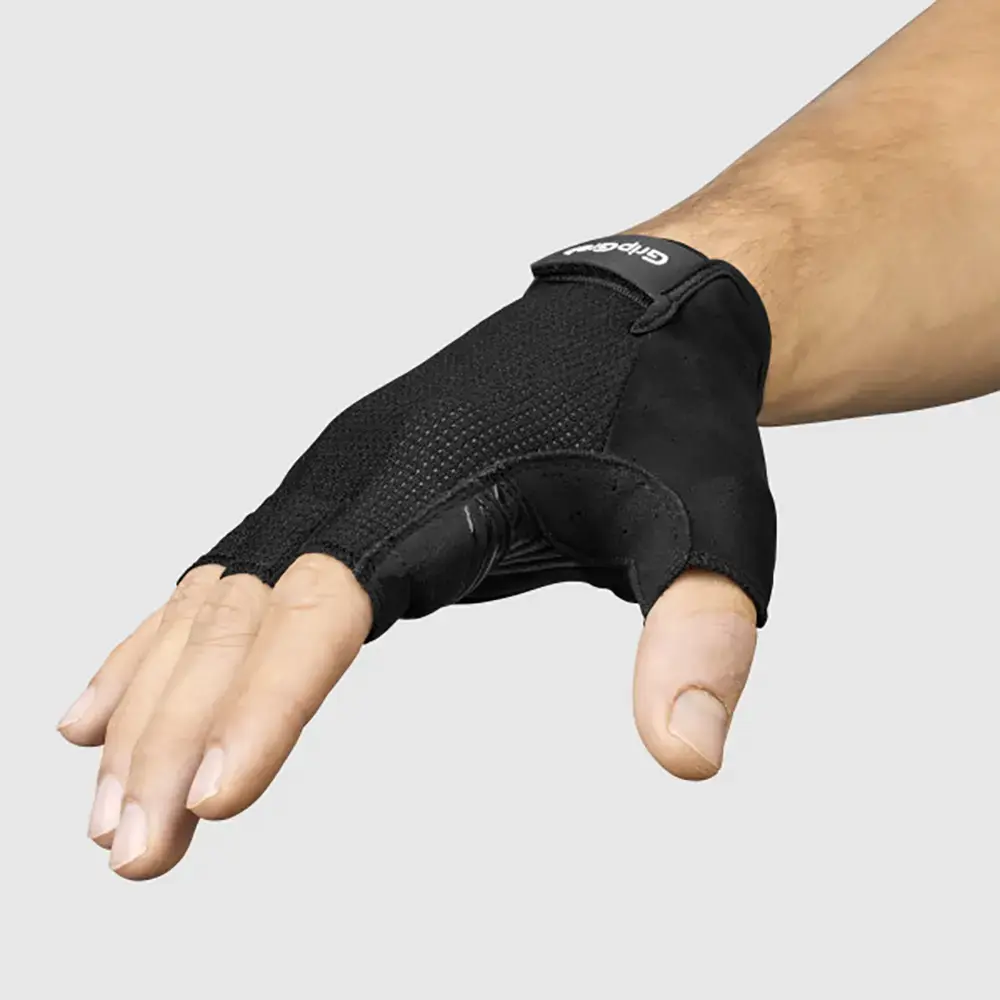 GripGrab EXPLR RC Max Padded Zomer Fietshandschoenen Zwart