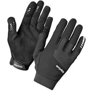 GripGrab Descent InsideGrip Spring-Autumn MTB Fietshandschoenen Zwart