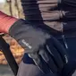 GripGrab PACR Windproof Spring-Autumn Winter Fietshandschoenen Zwart