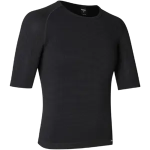 GripGrab PACR Spring-Autumn Seamless Ondershirt Korte Mouwen Zwart