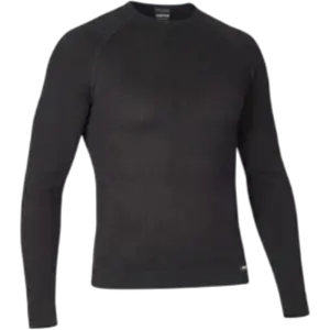 GripGrab PACR Winter Seamless Thermoshirt Lange Mouwen Zwart