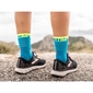 Compressport Pro Racing V3.0 Ultralight Run High Compressiesokken Fluo Blauw