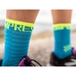 Compressport Pro Racing V3.0 Ultralight Run High Compressiesokken Fluo Blauw