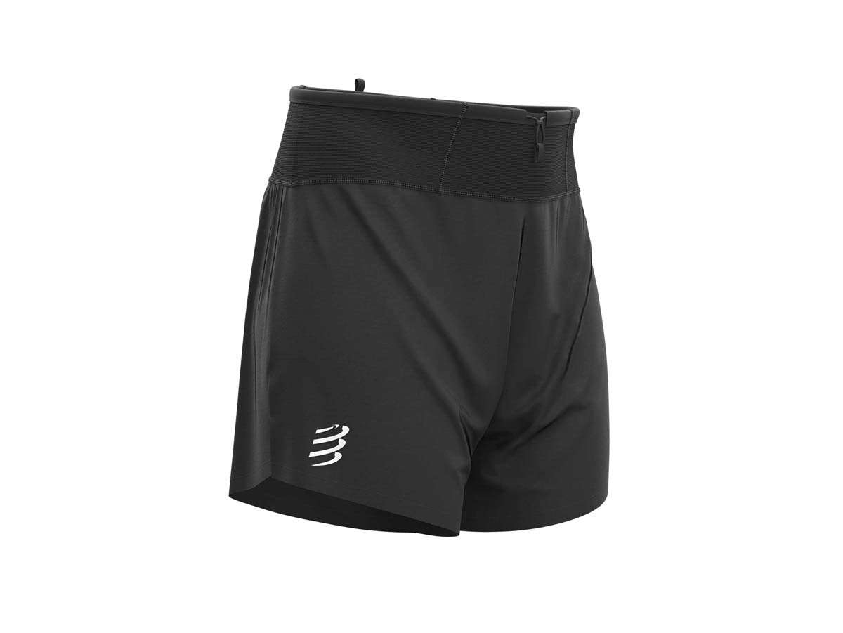 Compressport Trail Racing Hardloopbroek Kort Zwart Heren