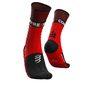 Compressport Pro Racing Winter Compressie Trailsokken Rood/Zwart