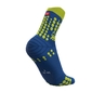 Compressport Pro Racing V3.0 Trail Compressiesokken Blauw/Limegroen