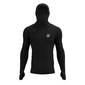 Compressport 3D Thermo UltraLight Racing Hoodie Heren Zwart